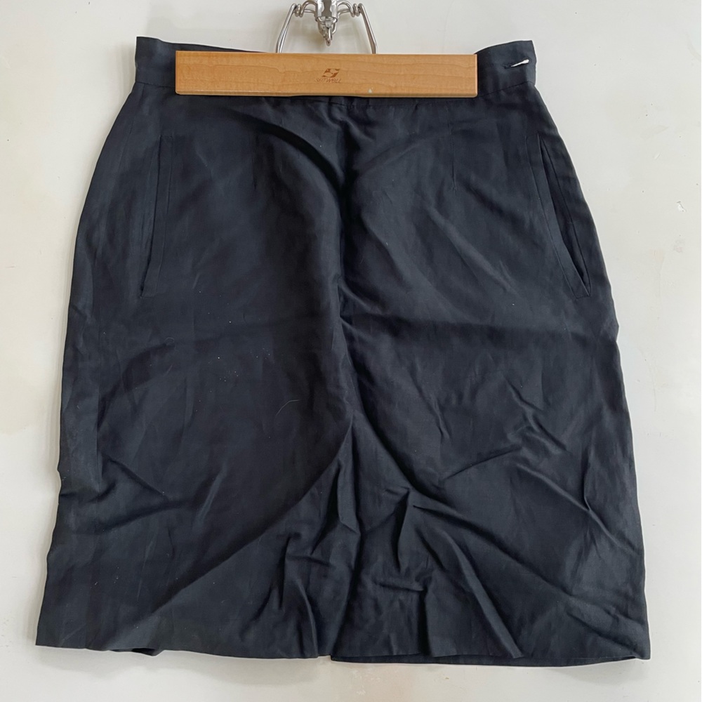 Giorgio Armani Black Pencil Skirt